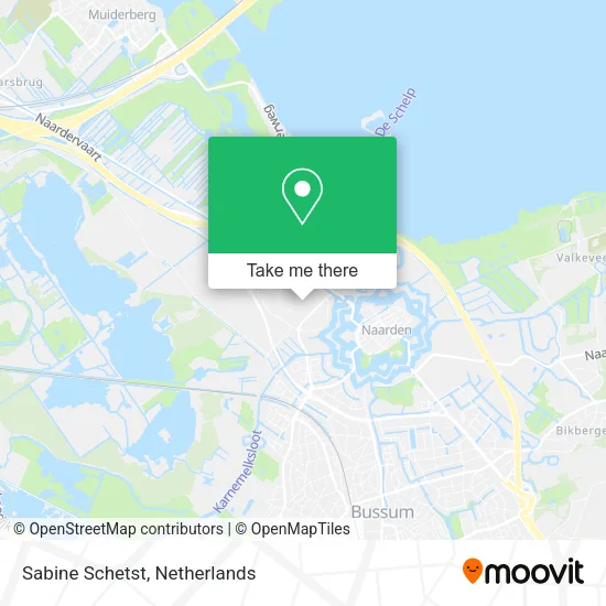 Sabine Schetst map