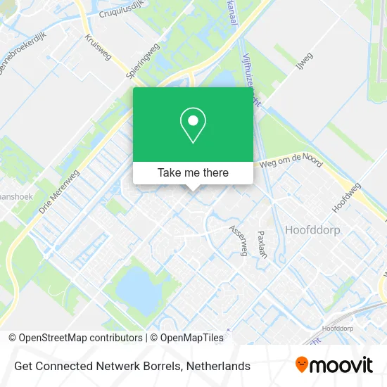 Get Connected Netwerk Borrels map