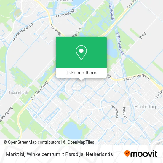 Markt bij Winkelcentrum 't Paradijs map