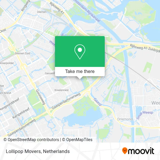 Lollipop Movers map