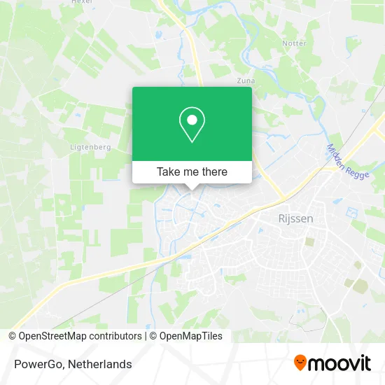 PowerGo map