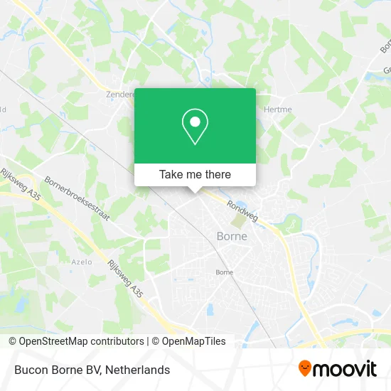 Bucon Borne BV map