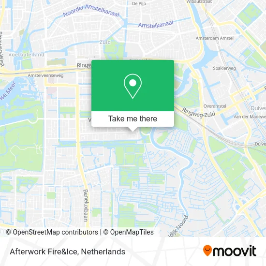 Afterwork Fire&Ice map