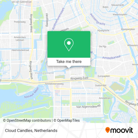 Cloud Candles map
