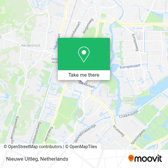 Nieuwe Uitleg map