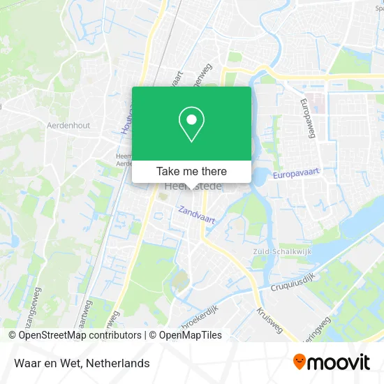 Waar en Wet map