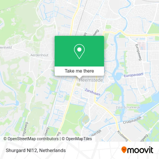 Shurgard Nl12 Karte