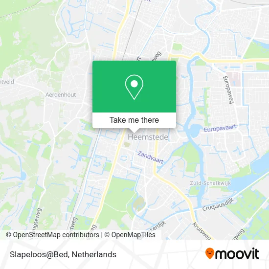 Slapeloos@Bed map