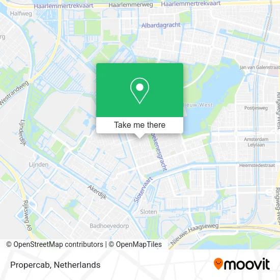Propercab map