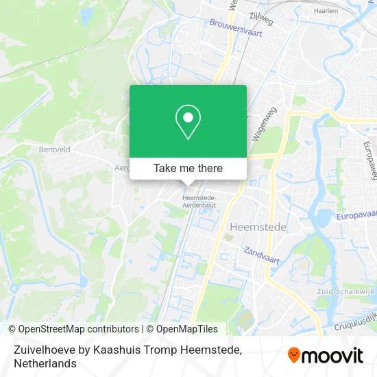 Zuivelhoeve by Kaashuis Tromp Heemstede Karte