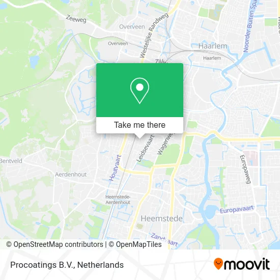 Procoatings B.V. map
