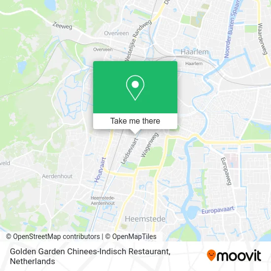 Golden Garden Chinees-Indisch Restaurant Karte