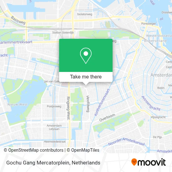 Gochu Gang Mercatorplein map