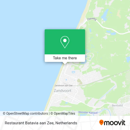 Restaurant Batavia aan Zee map