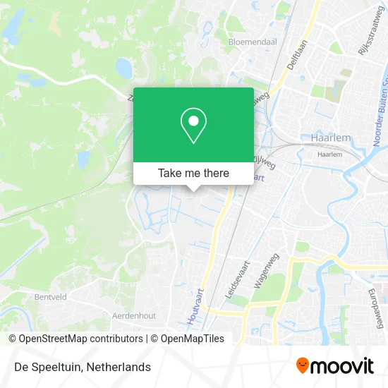De Speeltuin Karte
