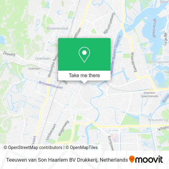 Teeuwen van Son Haarlem BV Drukkerij map