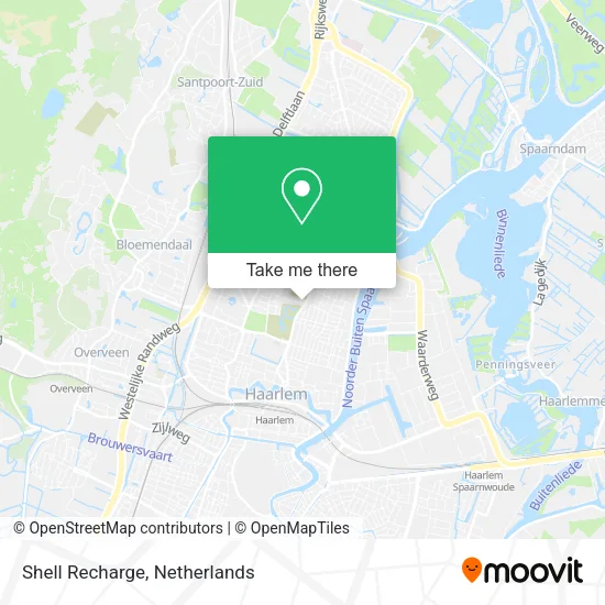 Shell Recharge map
