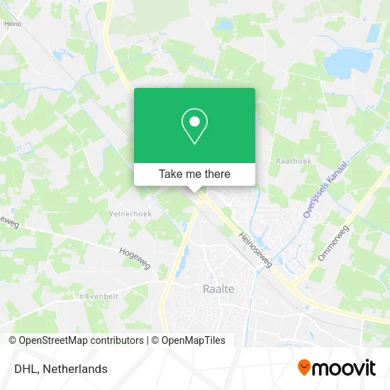 DHL map