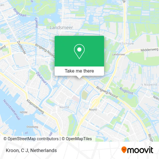 Kroon, C J map