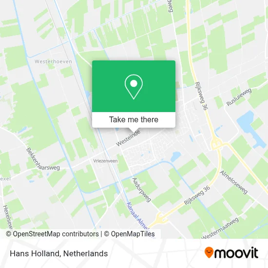 Hans Holland map