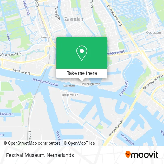 Festival Museum map