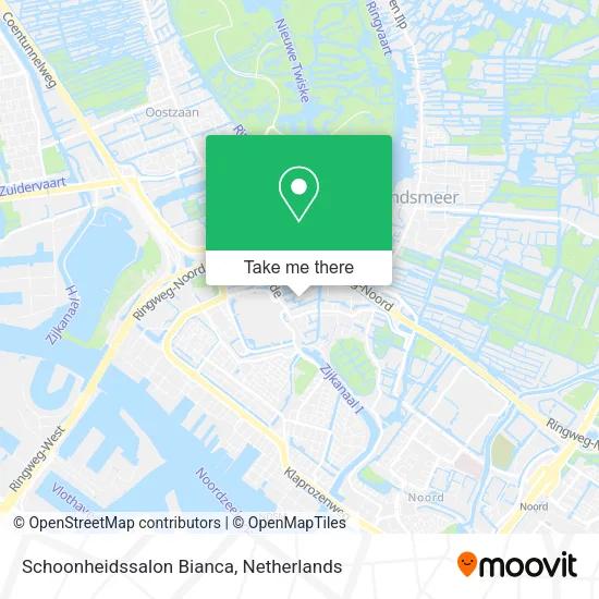 Schoonheidssalon Bianca map