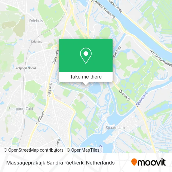 Massagepraktijk Sandra Rietkerk Karte