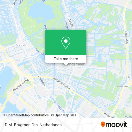 D.M. Brugman Ots map