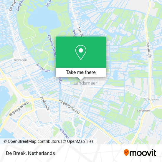 De Breek map
