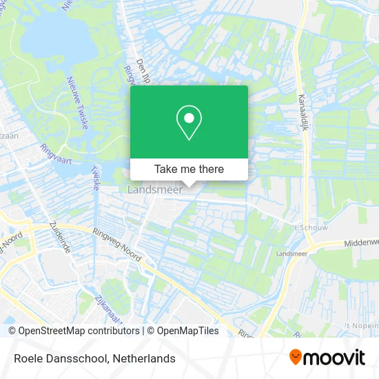 Roele Dansschool Karte