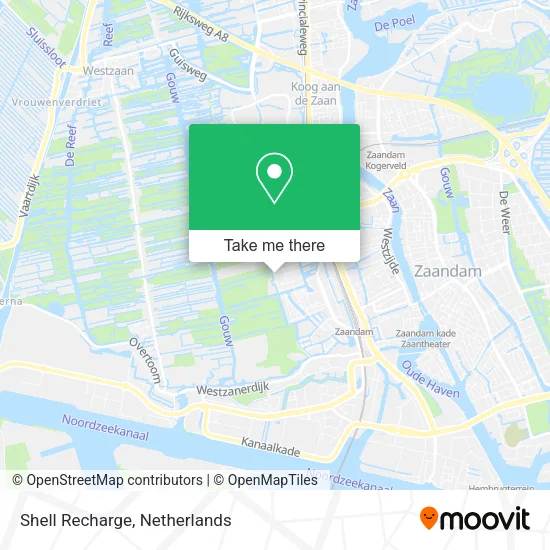 Shell Recharge map