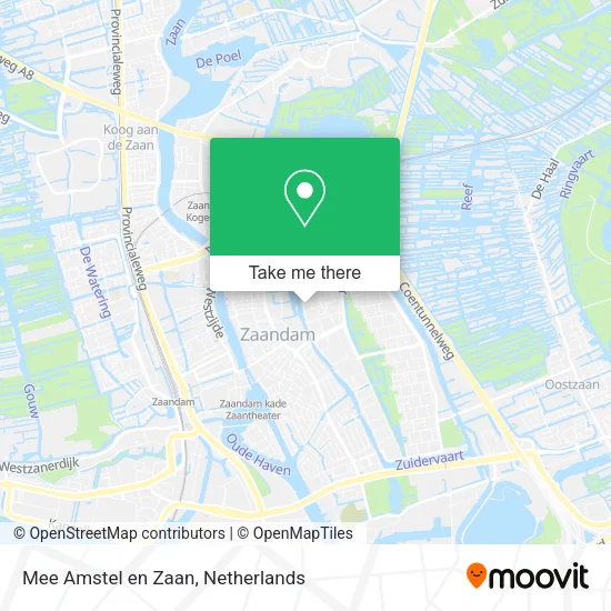 Mee Amstel en Zaan map