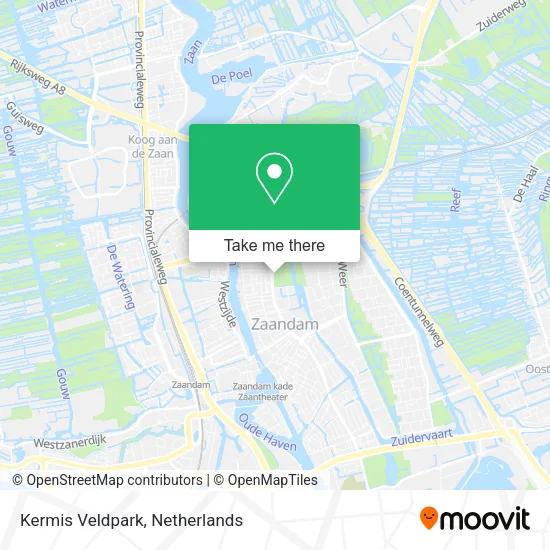Kermis Veldpark map
