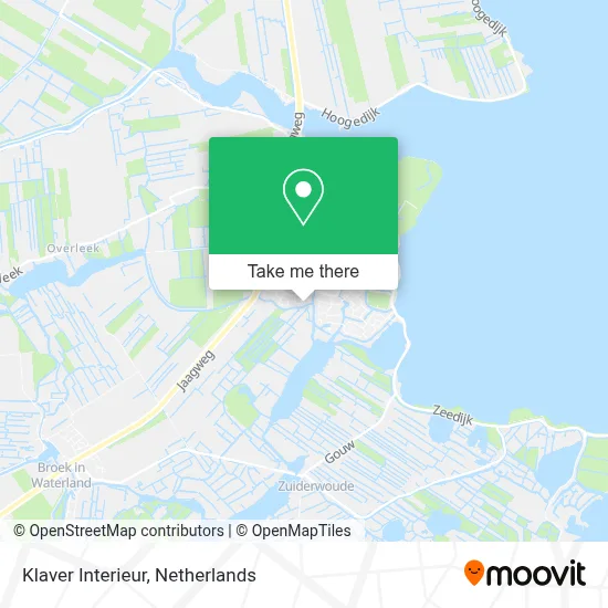 Klaver Interieur map