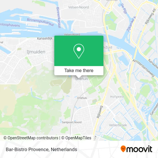 Bar-Bistro Provence map