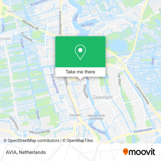 AVIA map