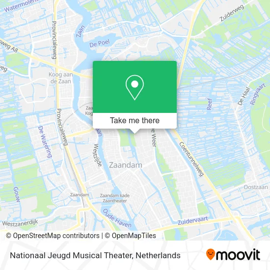 Nationaal Jeugd Musical Theater map