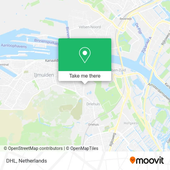 DHL map