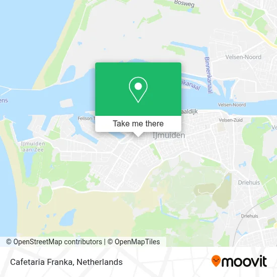 Cafetaria Franka map