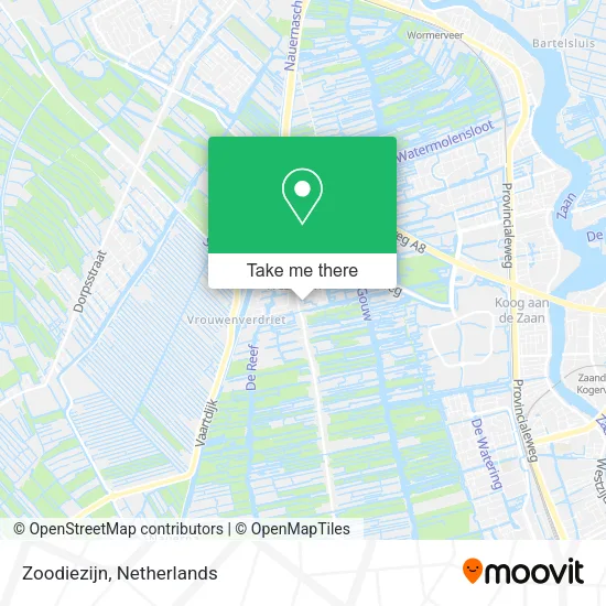 Zoodiezijn map
