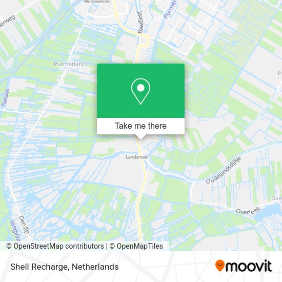 Shell Recharge map