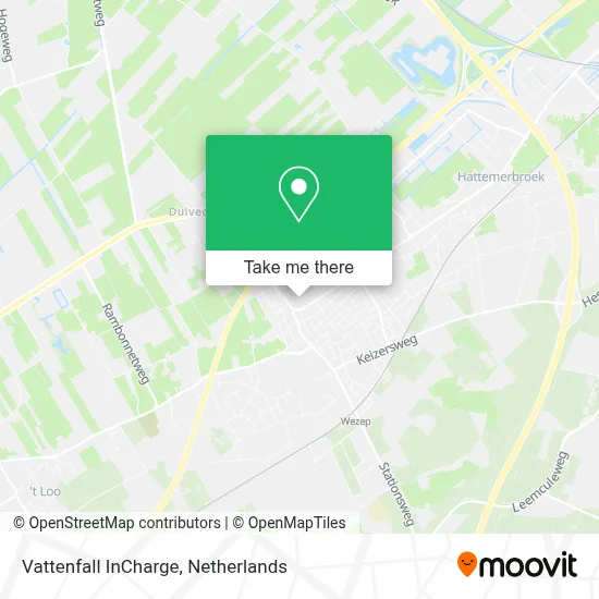 Vattenfall InCharge Karte