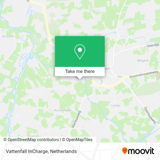 Vattenfall InCharge Karte