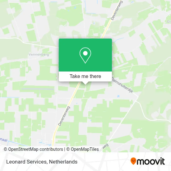 Leonard Services map