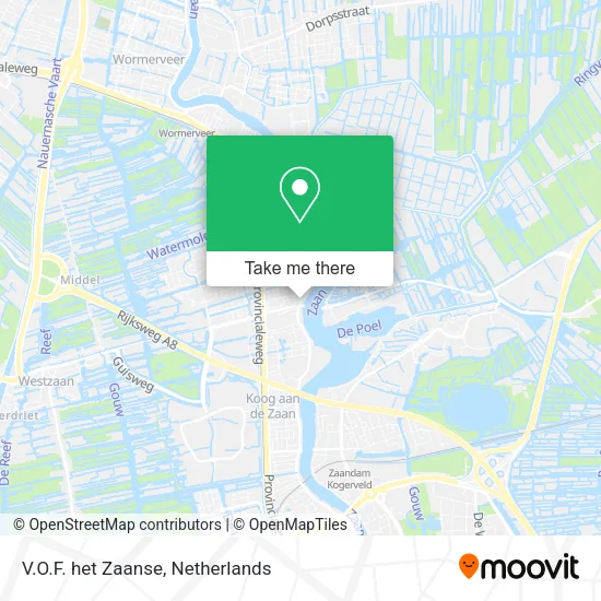 V.O.F. het Zaanse map