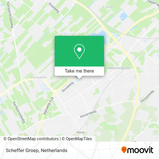 Scheffer Groep Karte