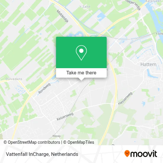 Vattenfall InCharge Karte