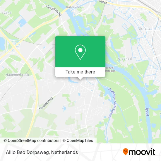 Allio Bso Dorpsweg map