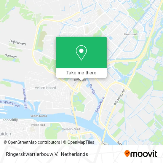 Ringerskwartierbouw V. Karte