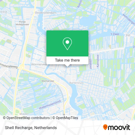 Shell Recharge map